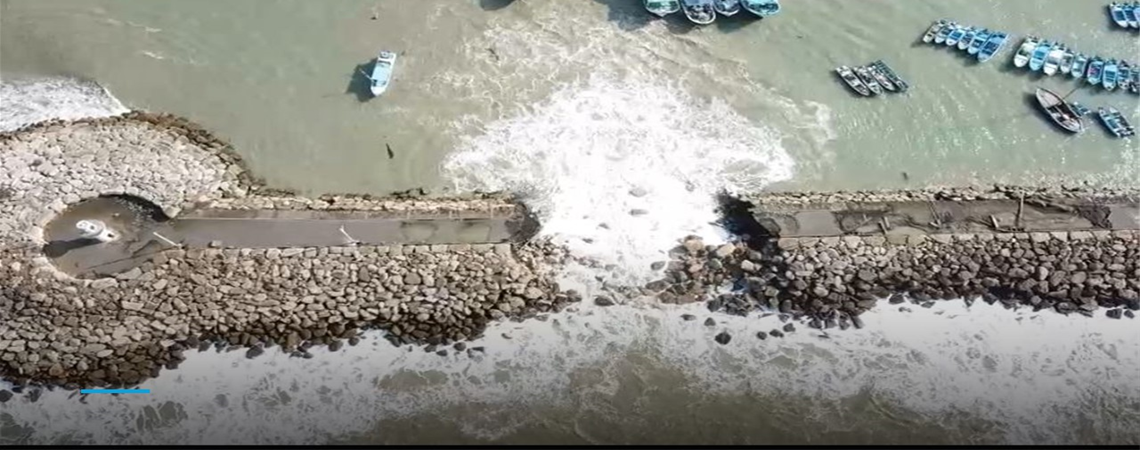 Impactos del oleaje en la costa ecuatoriana. Diciembre 2024. 